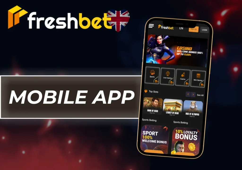 Overview of the FreshBet mobile version and its essential features for users.